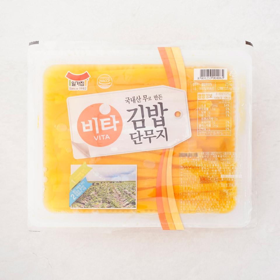 메가마트 일미 김밥 단무지(업소용) 2.5kg - 상세 이미지 2