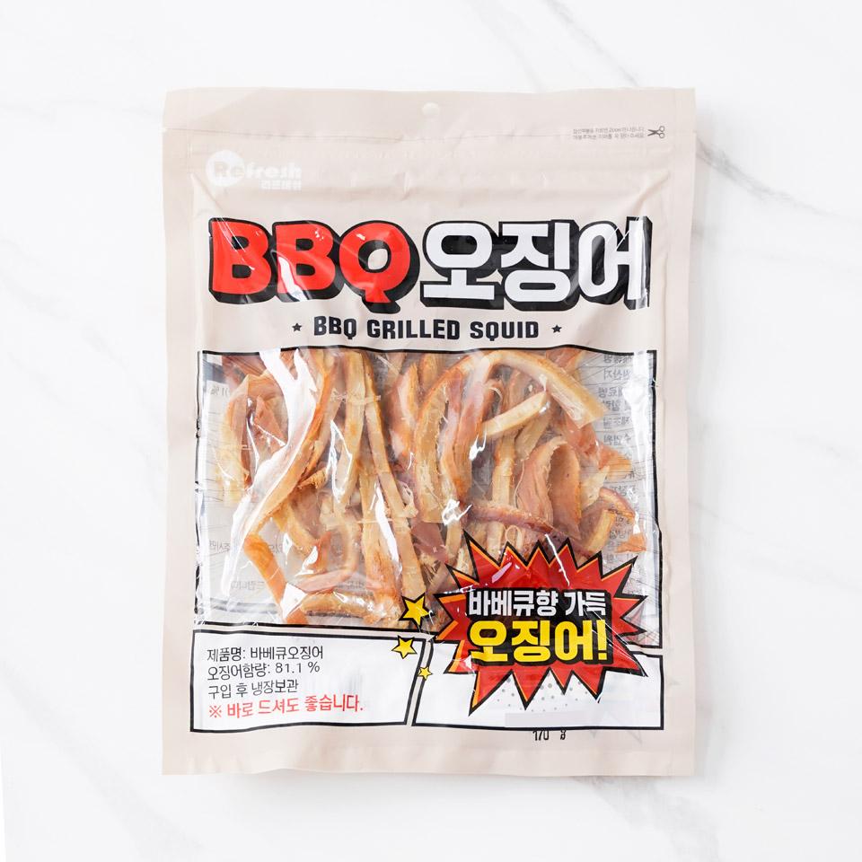 메가마트 리프레쉬 BBQ 오징어 140g - 상품 이미지