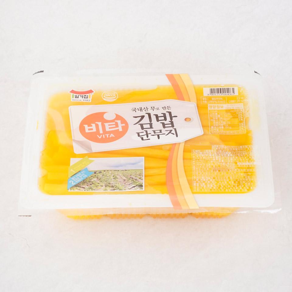 메가마트 일미 김밥 단무지(업소용) 2.5kg - 상품 이미지