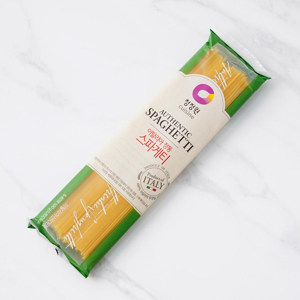 메가마트 대상 청정원 스파게티면 500g - 상세 이미지 2