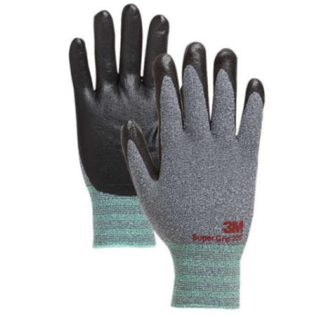 코팅 장갑 (L) 3M 슈퍼그립200, 1켤레