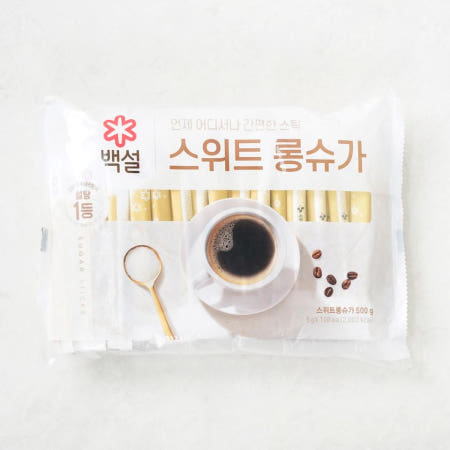 메가마트 CJ 백설 스위트 롱 슈가 하얀설탕 500g