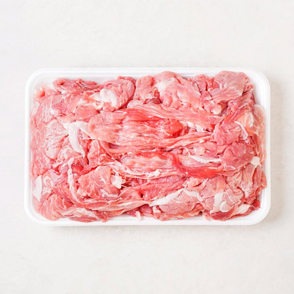 메가마트 의성 마늘포크 뒷다리살 불고기용 (대용량) 2kg - 상품 이미지