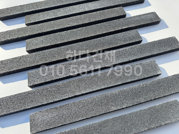 아이브 모노타일 500x50x20T 블랙 / 하다건재 와이드벽돌타일