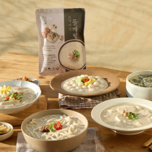 오색 버섯 들깨탕 홈쇼핑방송 국산들깨100% 지리산처럼 500gx4팩 맛있게 먹은 솔직 후기 - 상품 이미지 1