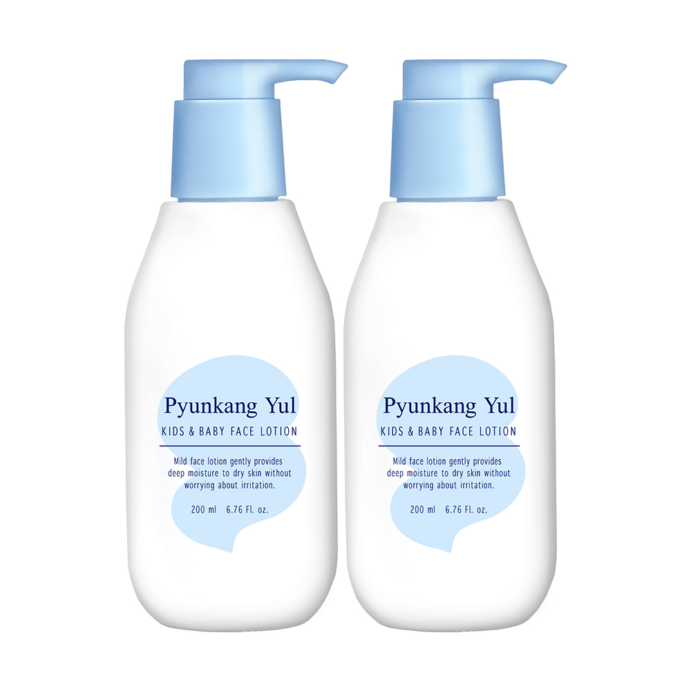 [편강율키즈] [1+1] 키즈앤베이비 저자극 얼굴 페이스로션 200ml 데일리 보습 아기 유아 어린이