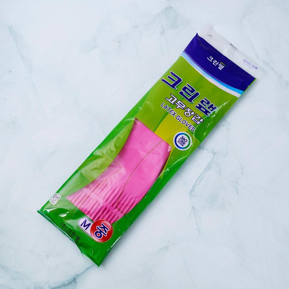 메가마트 크린랩 고무장갑 중 - 상세 이미지 2