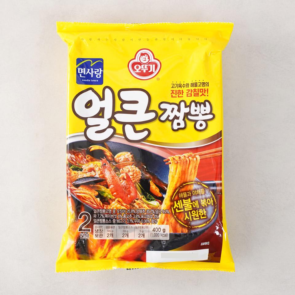 메가마트 오뚜기 얼큰짬뽕 390g - 상품 이미지