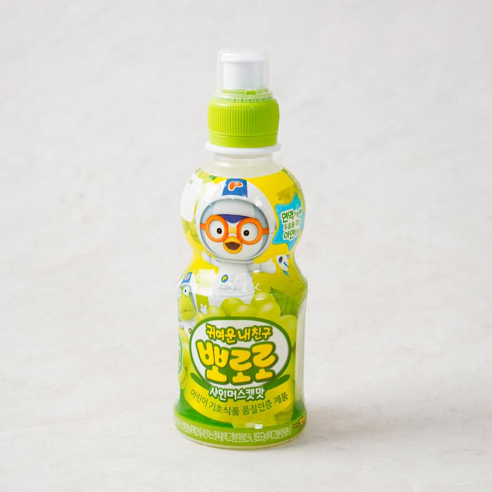메가마트 팔도 뽀로로 샤인머스캣 235ml