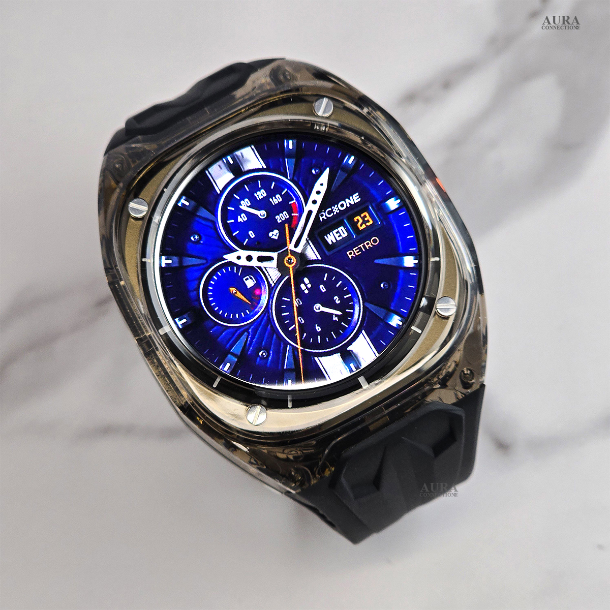 갤럭시워치 울트라 스트랩 케이스 일체형 GU 로얄오크 커스텀 47MM 호환