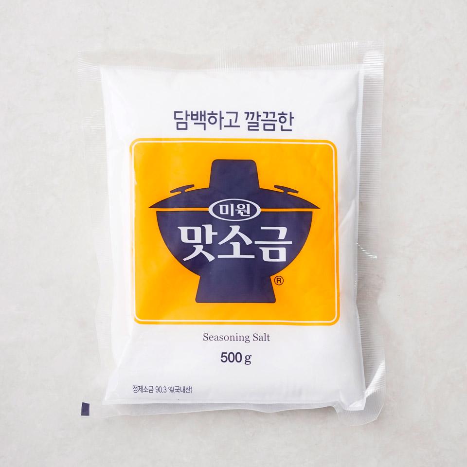 메가마트 대상 미원 맛소금 500g - 메인 이미지
