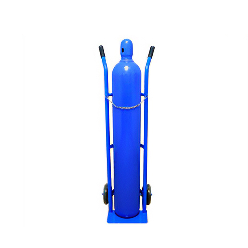 산소 대차 구루마 구르마 수레 1단원형 LPG 핸드카 - 상세 이미지 3