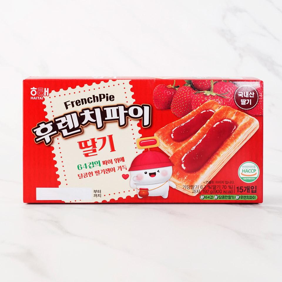 메가마트 해태 후렌치파이 딸기 192g - 상품 이미지
