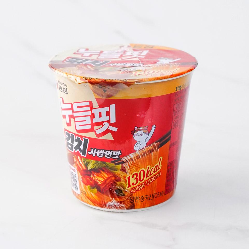 메가마트 농심 누들핏 김치사발면맛 37.5g - 상세 이미지 2