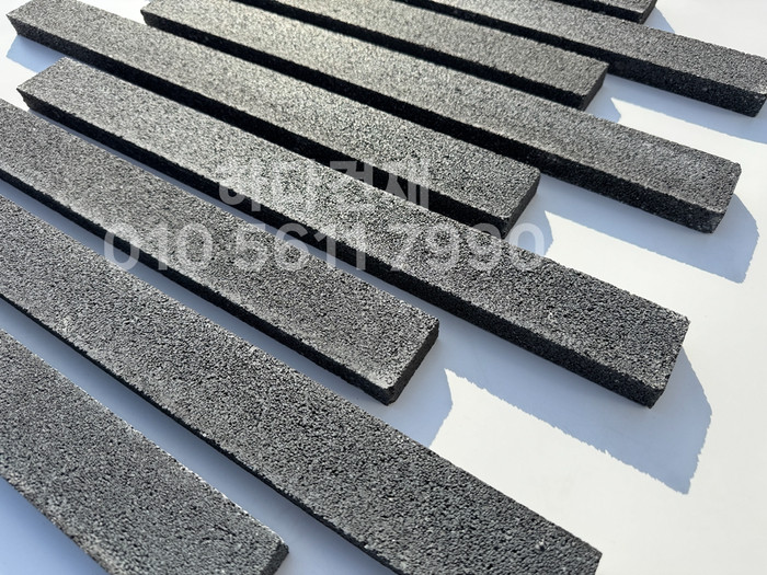 아이브 모노타일 500x50x20T 블랙 / 하다건재 와이드벽돌타일