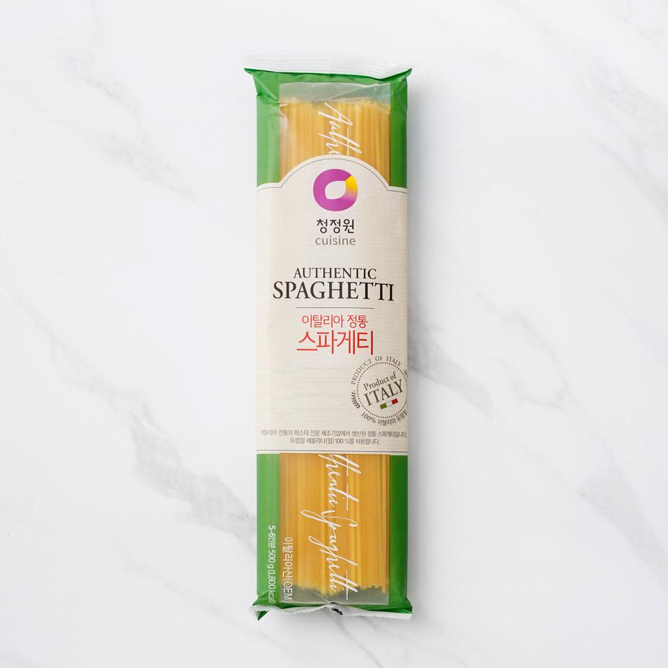 메가마트 대상 청정원 스파게티면 500g - 메인 이미지