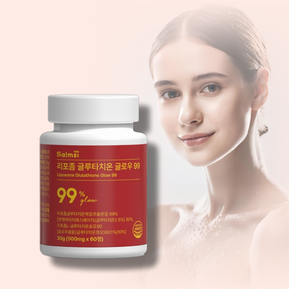 리포좀 글루타치온 99% 500mg 60정 2통 - 메인 이미지
