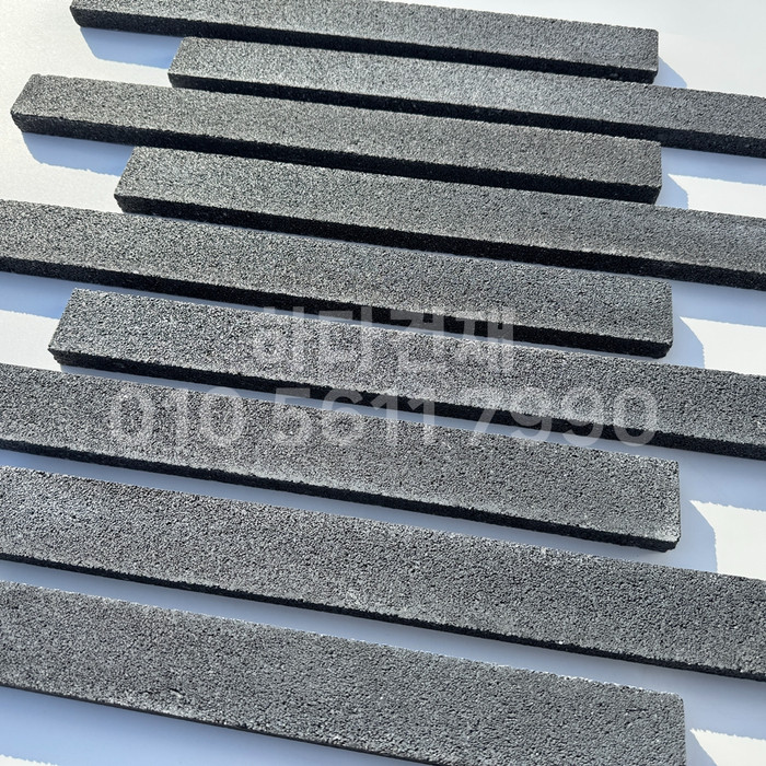 아이브 모노타일 500x50x20T 블랙 / 하다건재 와이드벽돌타일