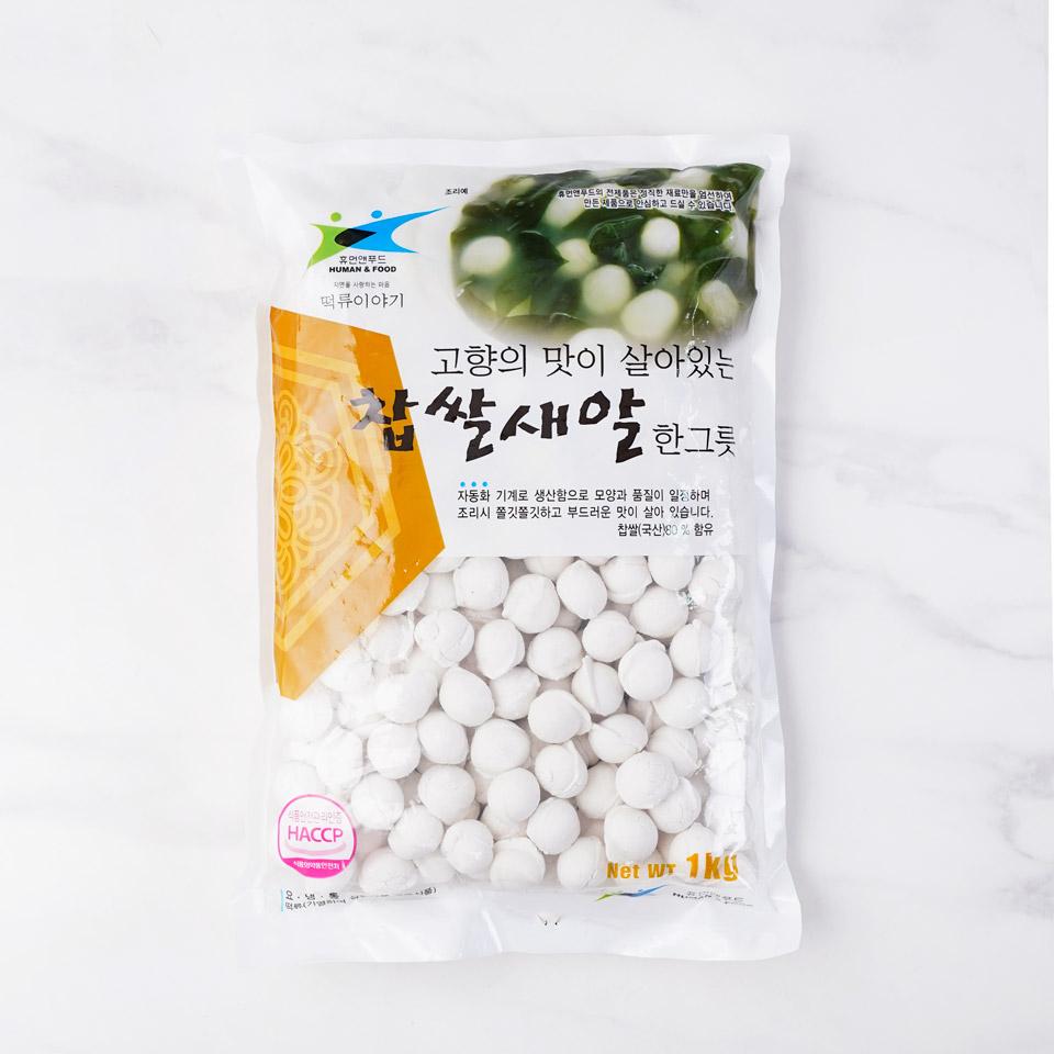 메가마트 고향의 맛이 살아있는 찹쌀 새알심 1kg - 상품 이미지