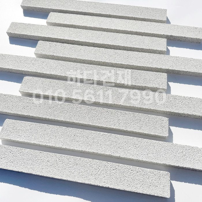 아이브 모노타일 500x50x20T 올화이트 / 하다건재 와이드벽돌타일