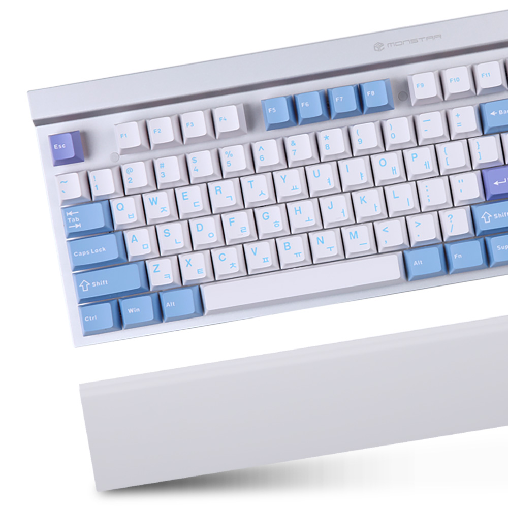 가츠 X208ALU 알루미늄 풀배열 조약돌 PBT 풀윤활 핫스왑 커스텀 기계식키보드 - 상세 이미지 5