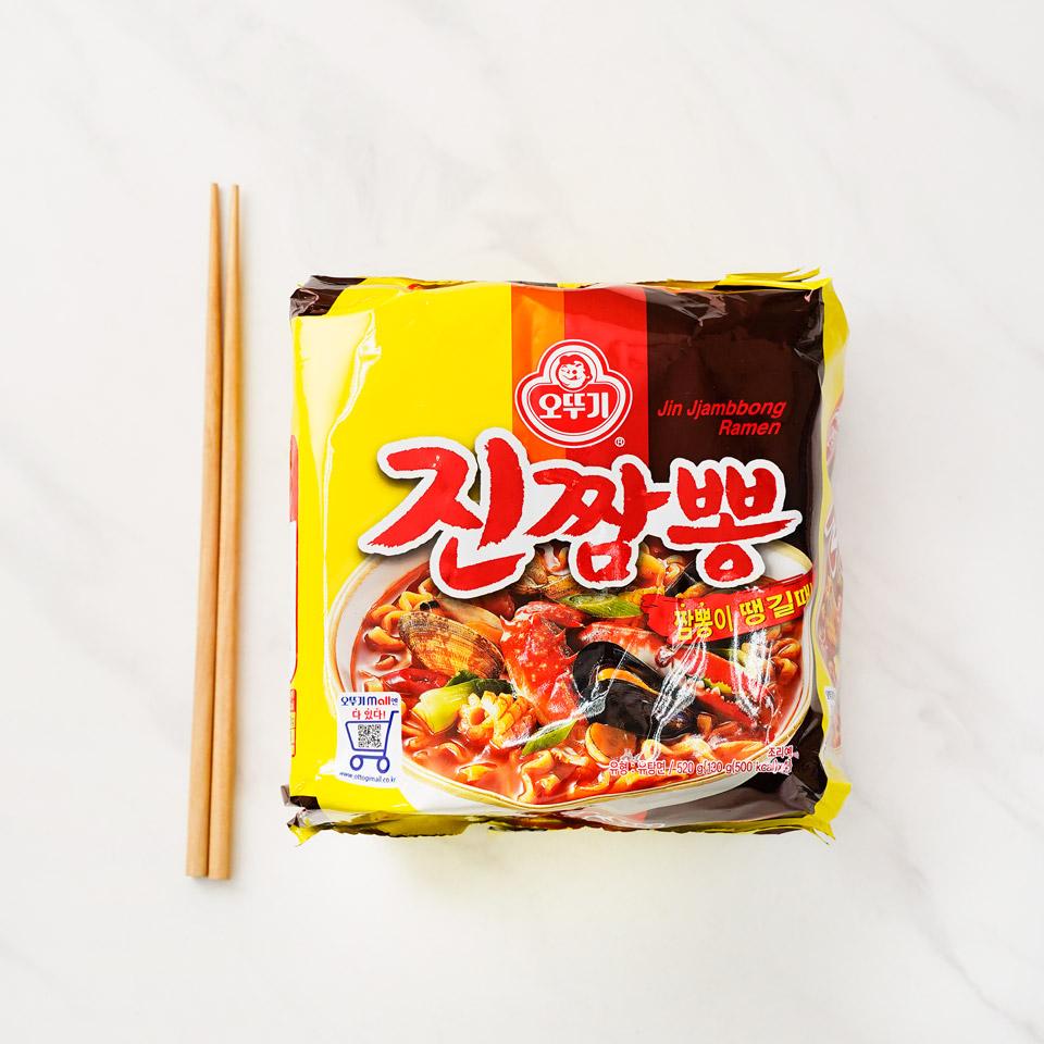 메가마트 오뚜기 진짬뽕 130gx4개