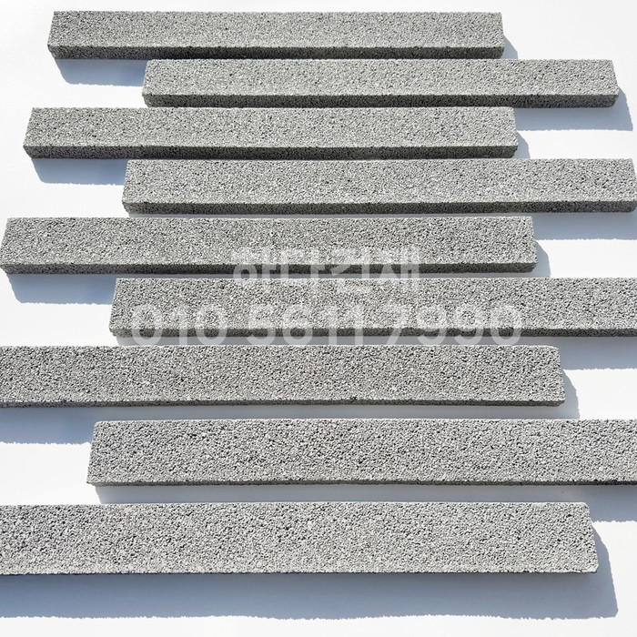 아이브 모노타일 500x50x20T 그레이 / 하다건재 와이드벽돌타일