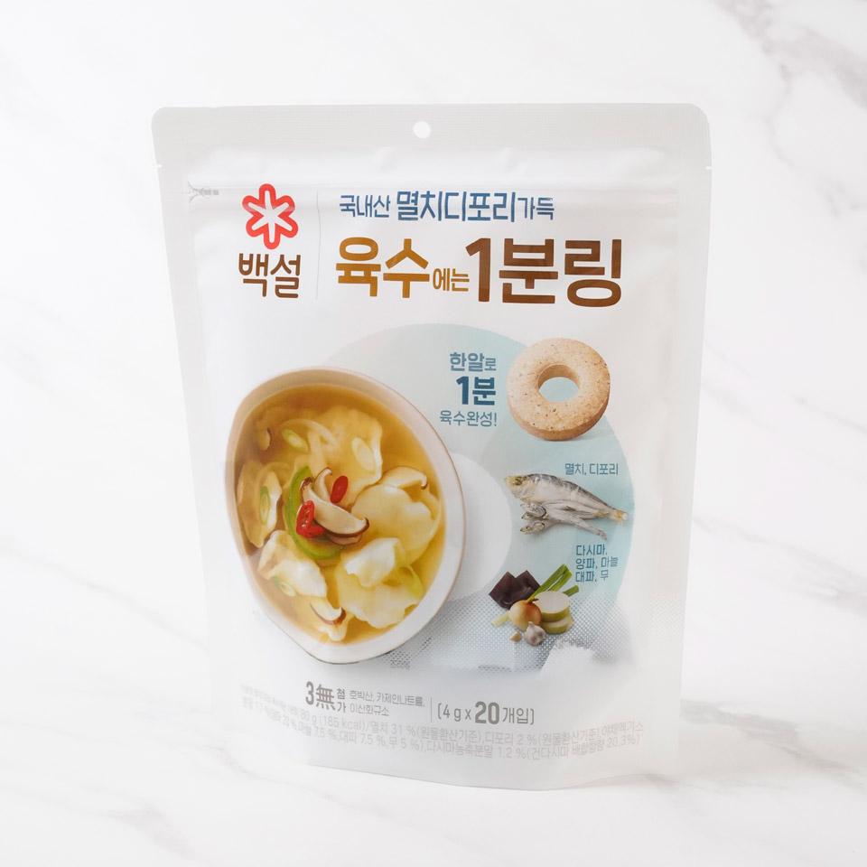 메가마트 CJ 멸치디포리가득 육수에는 1분링 80g - 상세 이미지 2