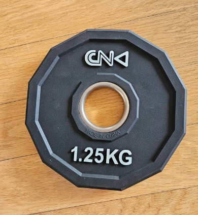 씨앤케이 우레탄 10각 원판 1.25kg, 2개 - 상세 이미지 3