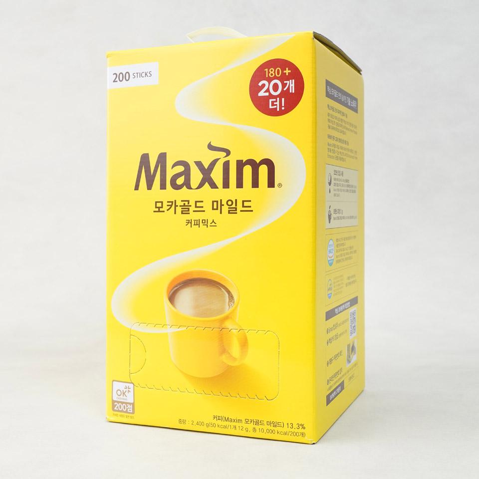 메가마트 동서 맥심 모카골드 커피믹스 12gx180T+20T - 상세 이미지 2