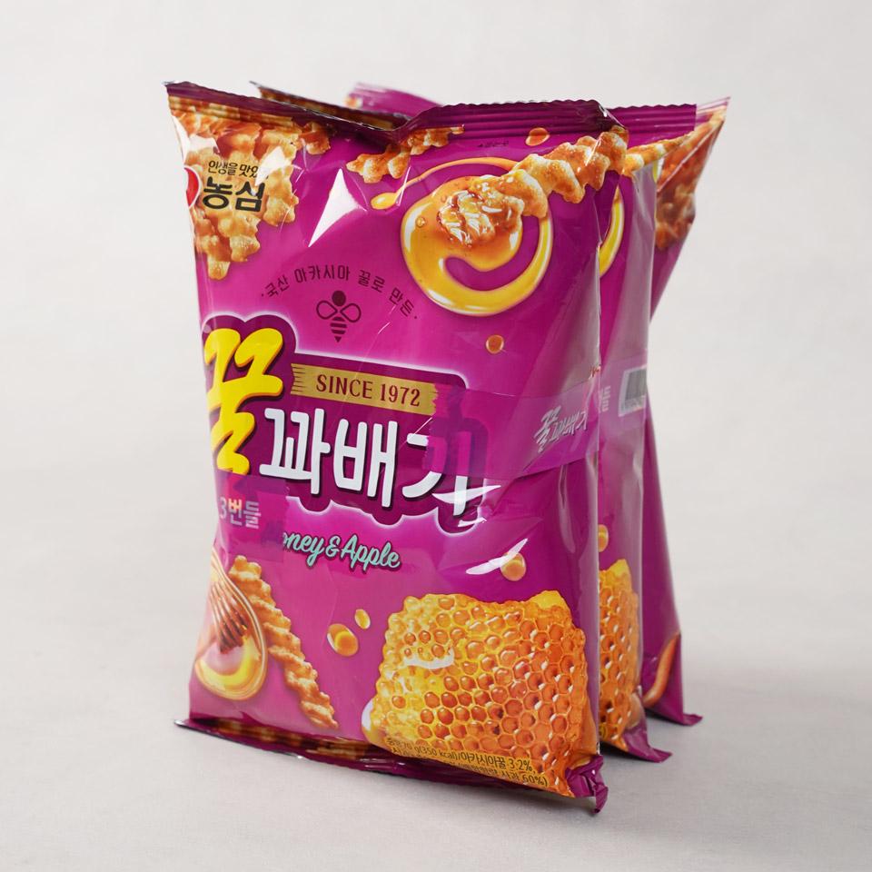 메가마트 농심 꿀꽈배기 3번들 210g - 상세 이미지 2