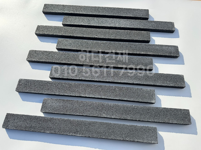 아이브 모노타일 500x50x20T 블랙 / 하다건재 와이드벽돌타일