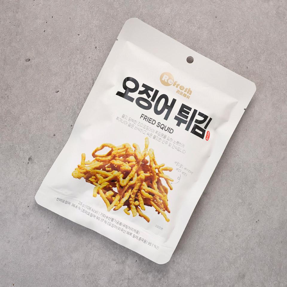 메가마트 리프레쉬 오징어튀김 25g - 상세 이미지 2
