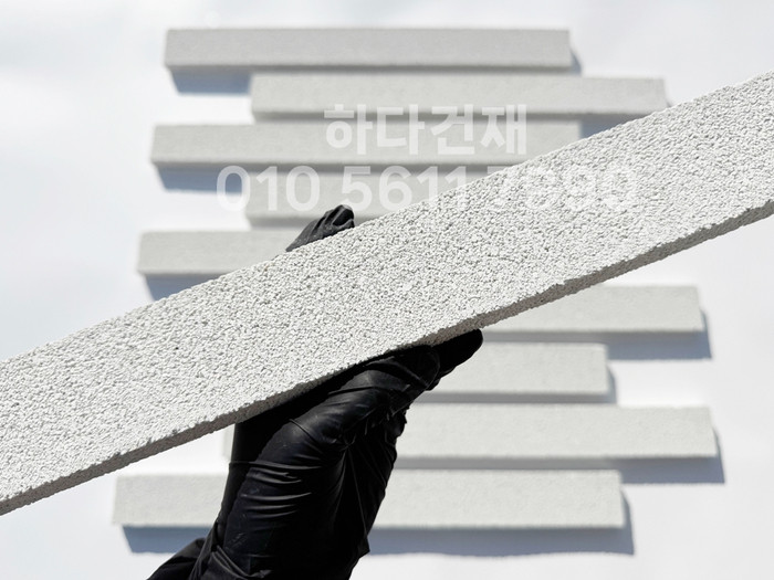 아이브 모노타일 500x50x20T 올화이트 / 하다건재 와이드벽돌타일