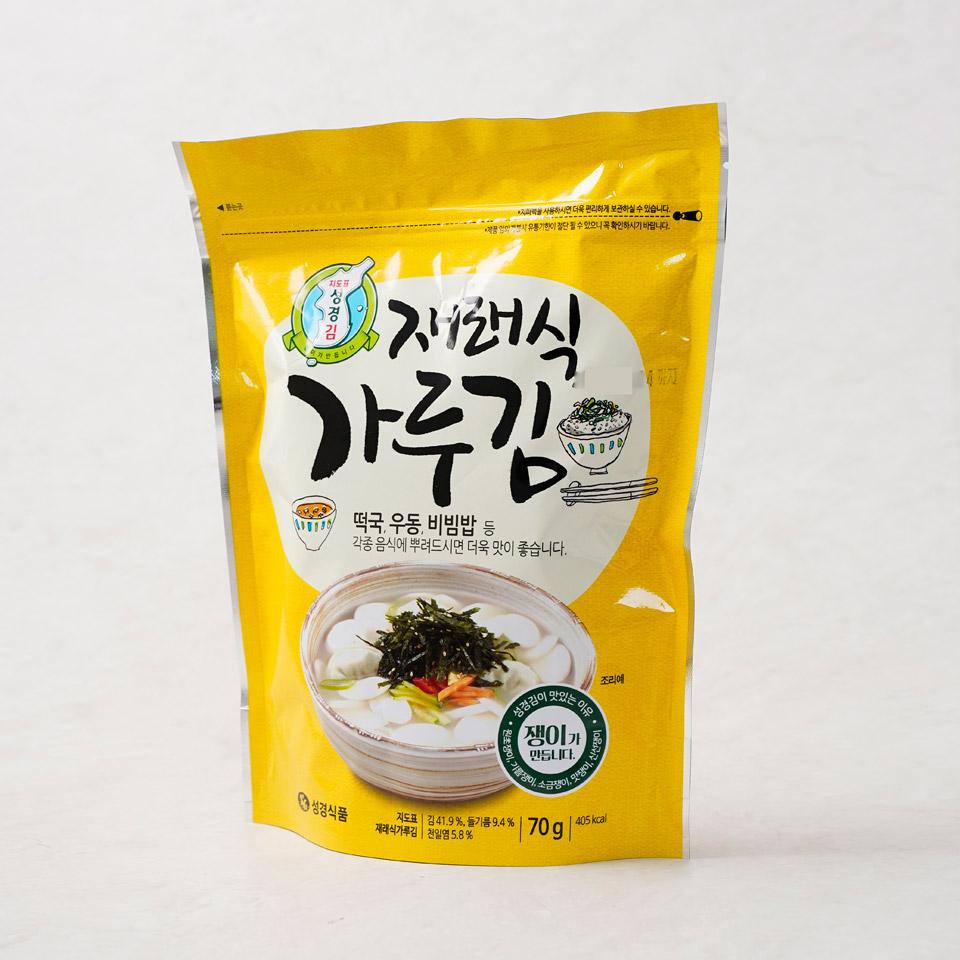 메가마트 성경 지도표 성경김 재래식 가루김 70g - 상세 이미지 2