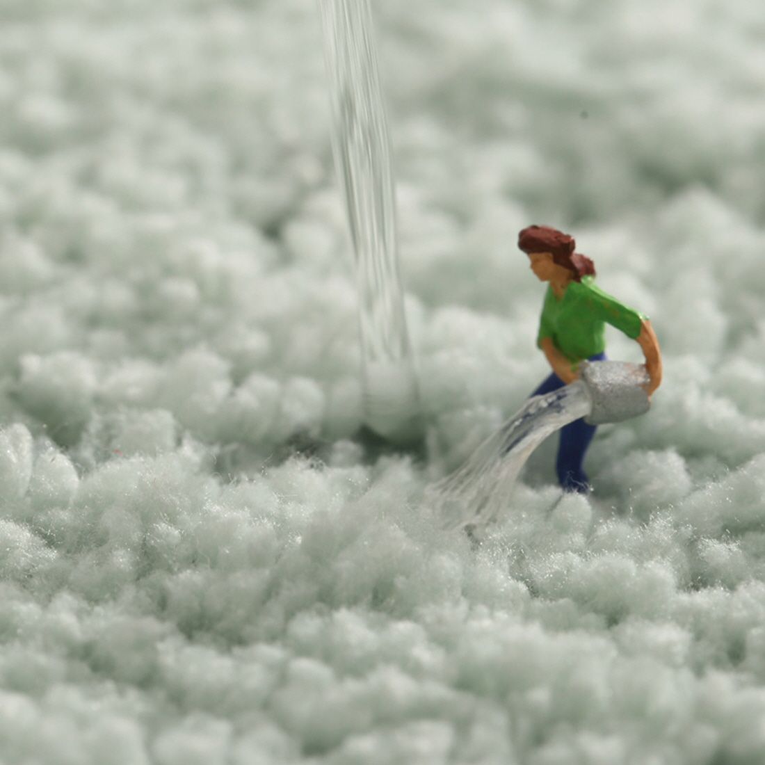 레터링 화장실 발매트 욕실 주방 러그 발수건 바스 발판 bath 60x40 애쉬블루