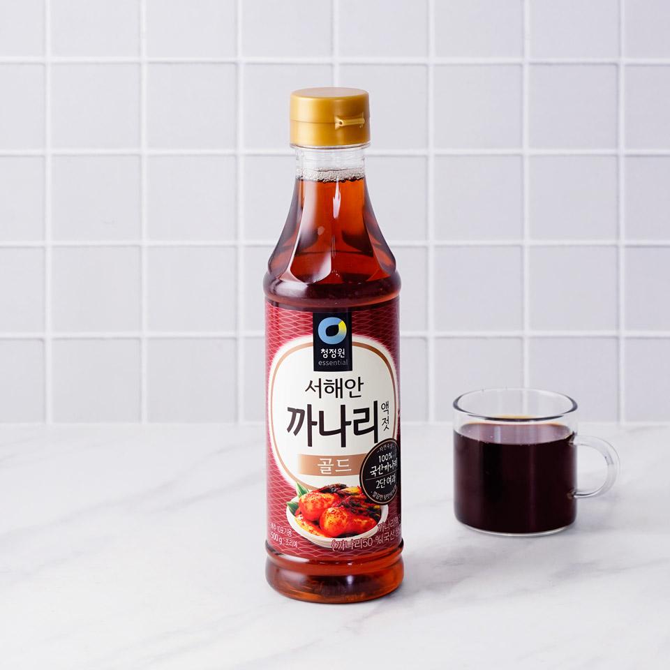 메가마트 대상 청정원 까나리액젓 500g - 메인 이미지