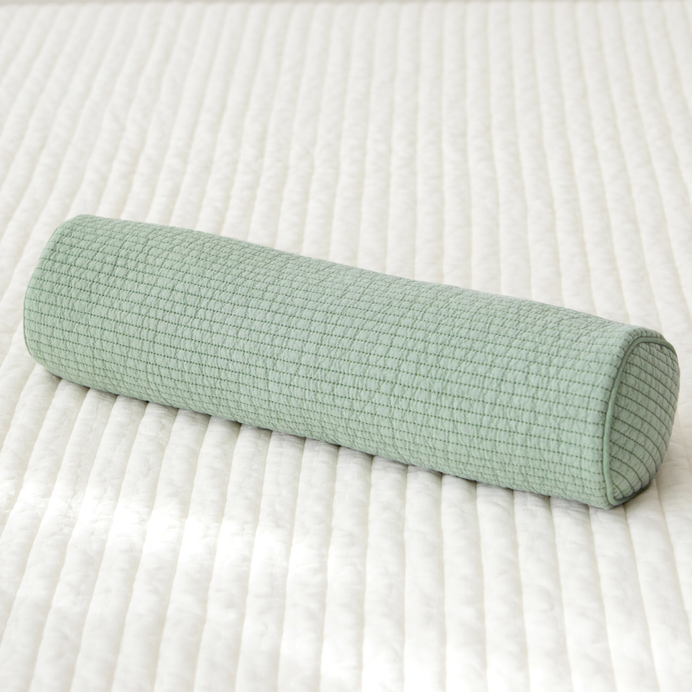 메밀베개 여름 시원한 경추 목베개 그린, 10x40cm