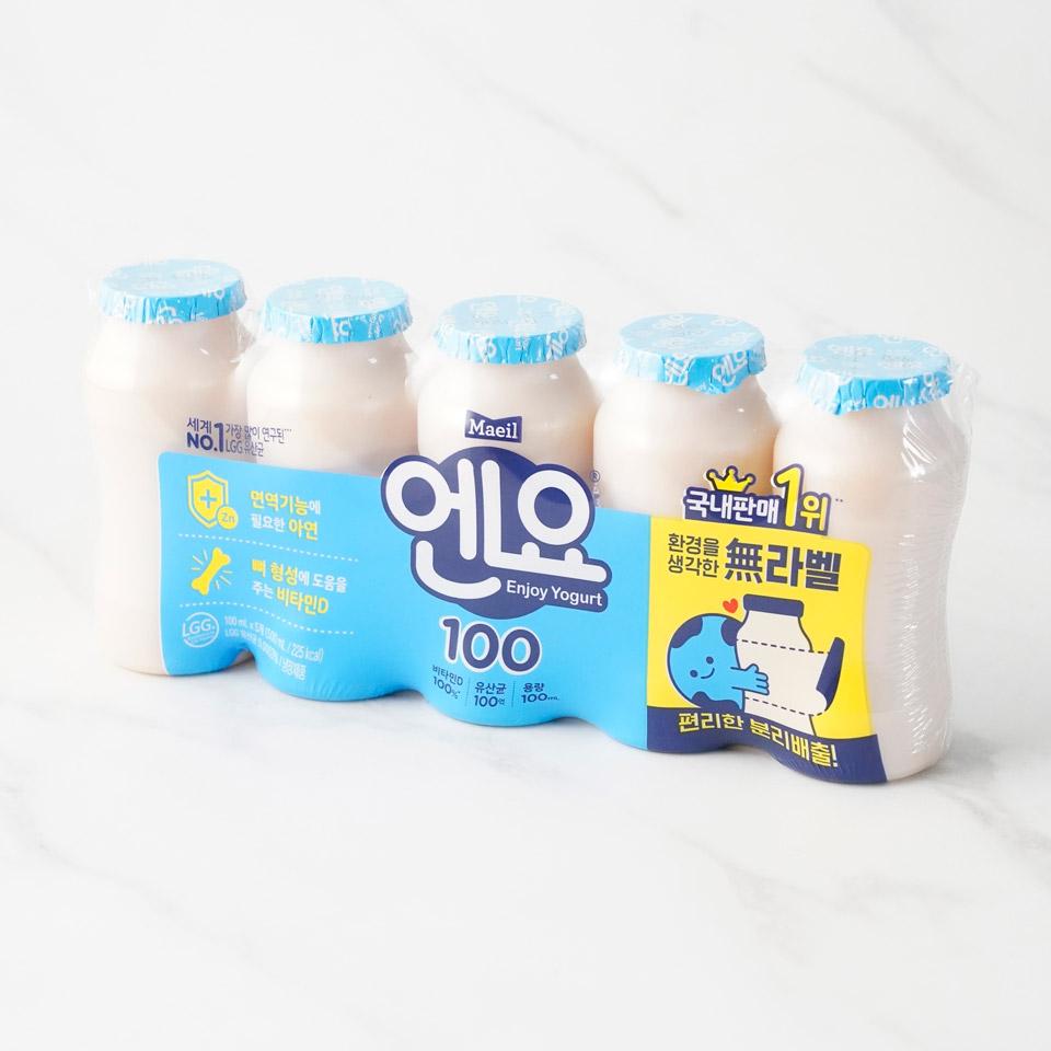 메가마트 매일 엔요 100 요구르트 100mlx5 - 상세 이미지 2