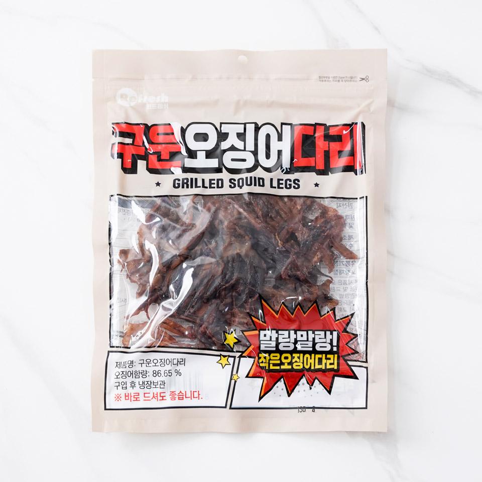 메가마트 리프레쉬 구운 오징어 다리 130g - 상품 이미지