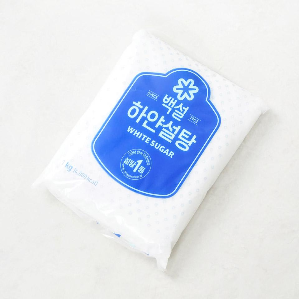 메가마트 CJ 백설 하얀설탕 1kg - 상세 이미지 2