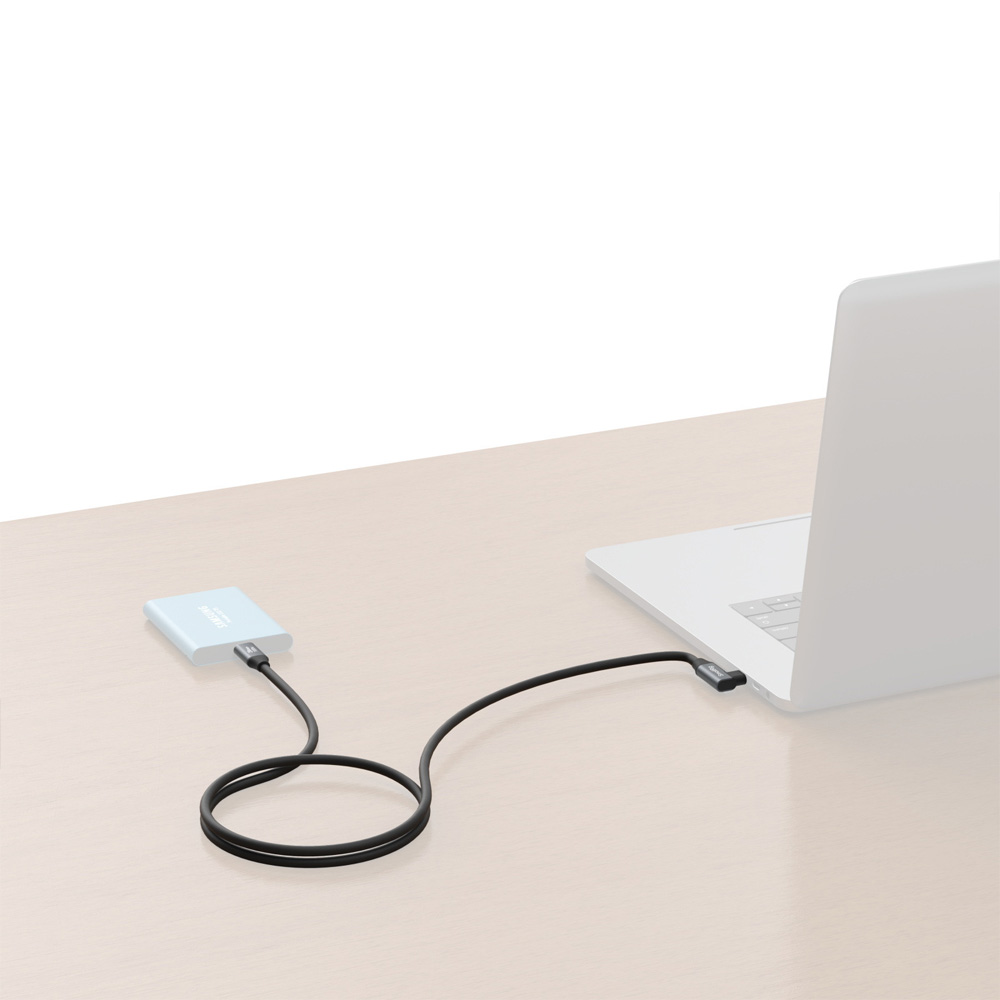 스몰리그 4791 USB-C to USB-C Right Angle 데이터 케이블 60cm - 상세 이미지 2