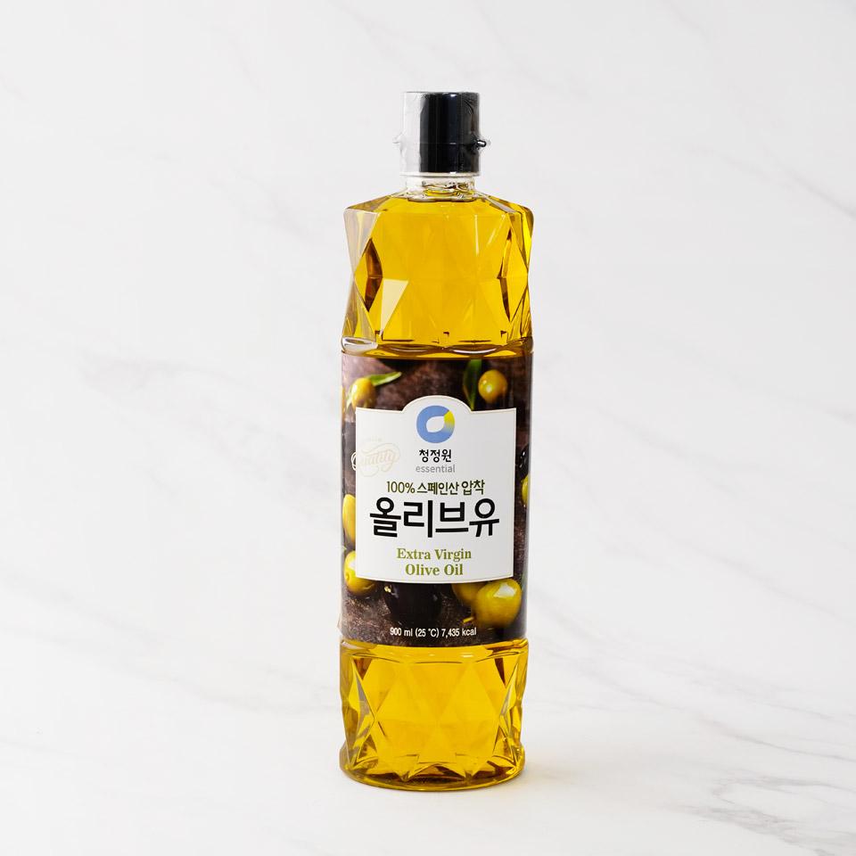 메가마트 대상 청정원 압착 올리브유 900ml - 메인 이미지