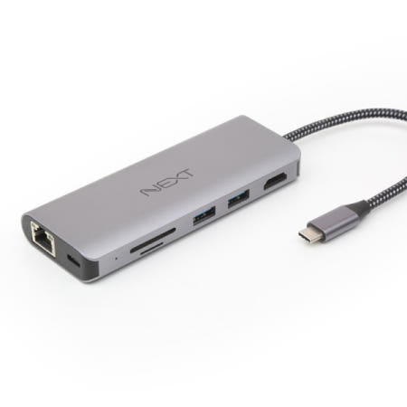 이지넷유비쿼터스 이지넷유비쿼터스 USB3.1 C 멀티컨버터 덱스모드 닌텐도 NEXT-326TCH-DX