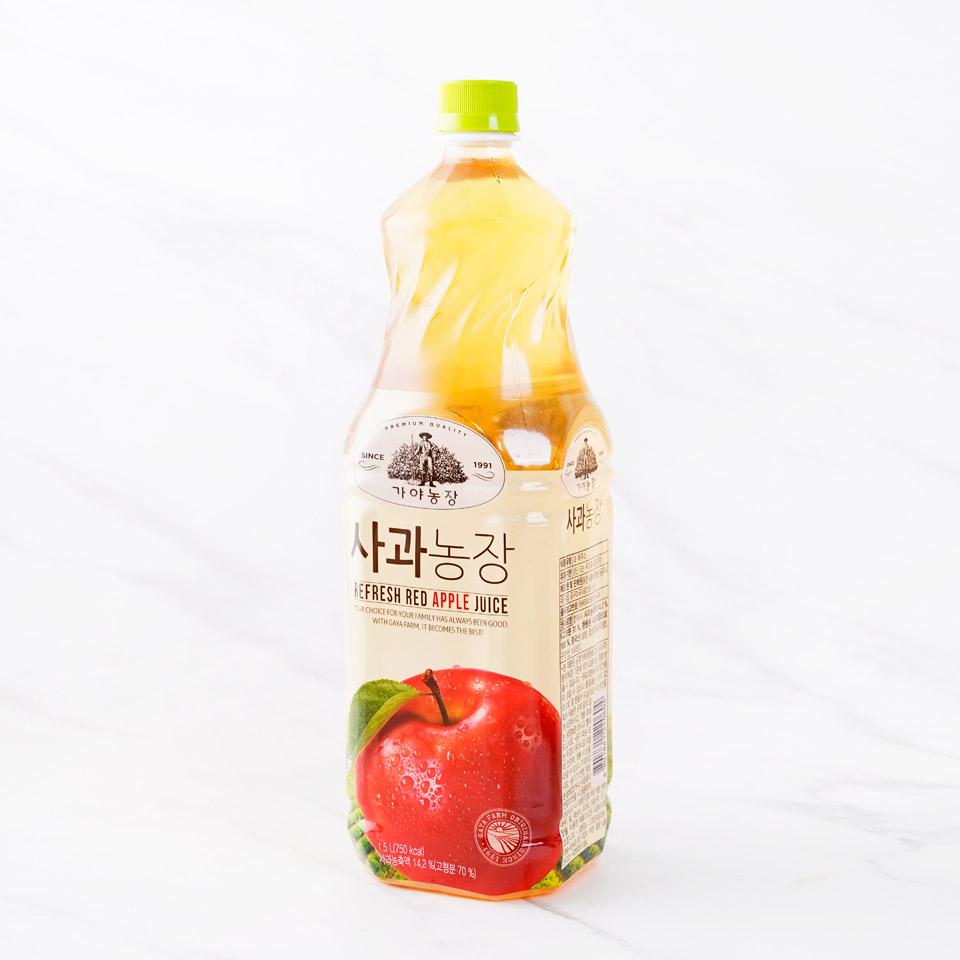 메가마트 웅진 가야농장 사과 주스 1.5L - 상세 이미지 2