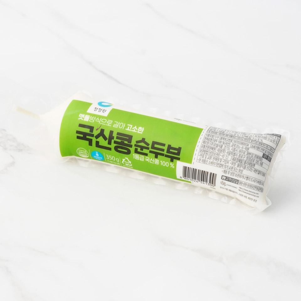 메가마트 대상 종가 아침에 온 국산콩 순두부 350g - 상세 이미지 2