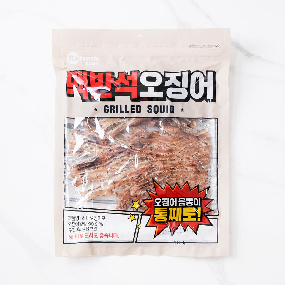 메가마트 리프레쉬 맥반석 오징어 130g - 메인 이미지