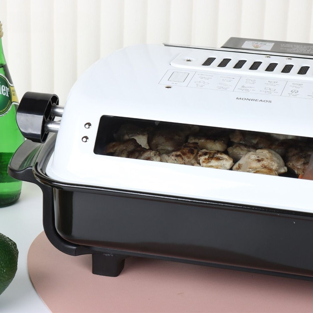 몽비오스 국산 냄새없는 양면 생선구이기 전기 멀티그릴 고등어구이 고기불판