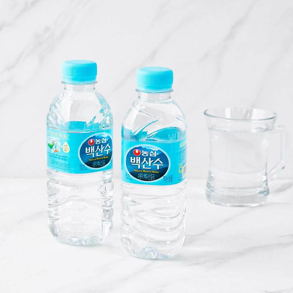 메가마트 농심 백산수 330ml