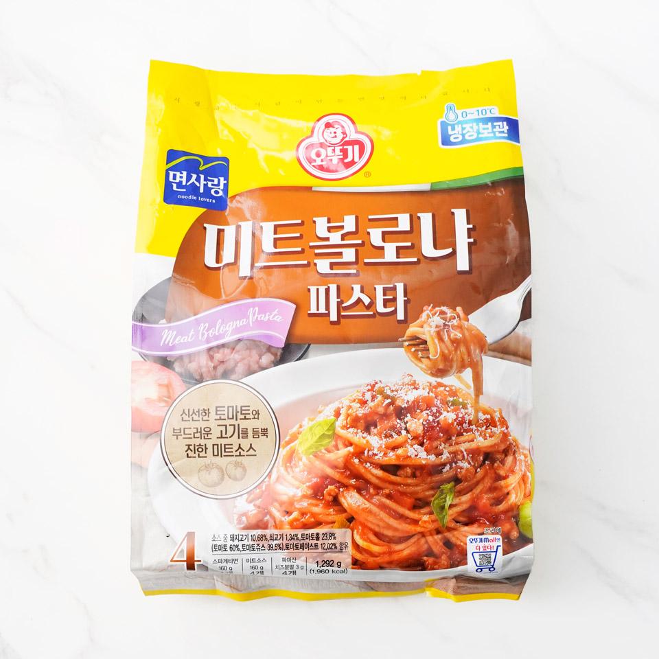 메가마트 오뚜기 미트볼로냐스파게티 4인 1252g - 메인 이미지